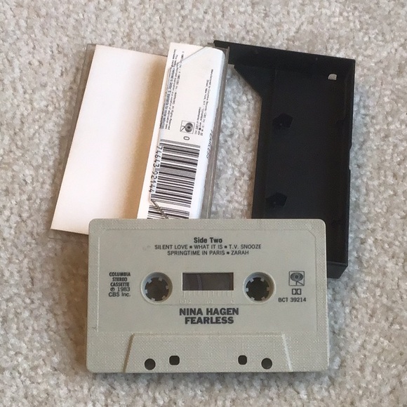 Vintage Nina Hagen Fearless Cassette Tape, 1983 - Picture 4 of 6